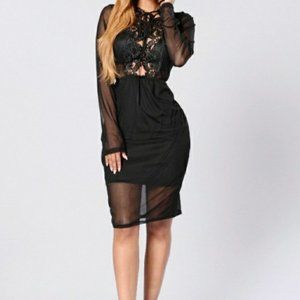 Fashion Nova • Perfect Look Both Ways Dress (S)